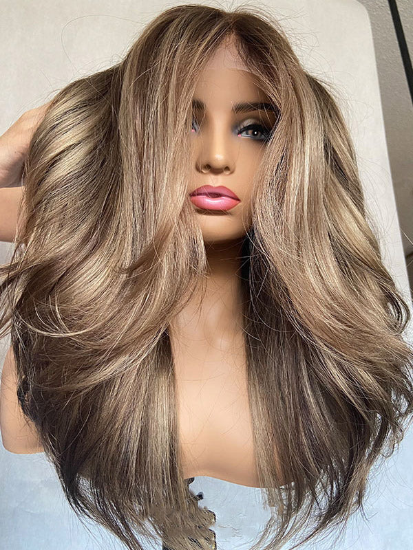 5x5 HD lace wig Ashy Blonde 20 inches