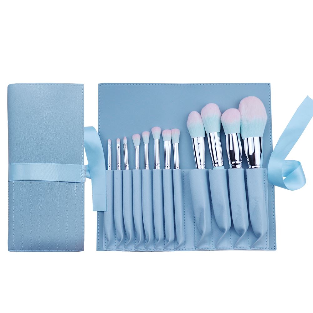 Cotton candy makeup brushes 12 brush set