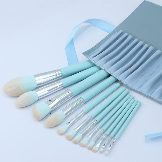 Cotton candy makeup brushes 12 brush set