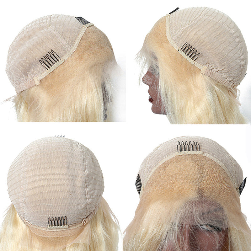 Blonde 613 European Straight Frontal Wig