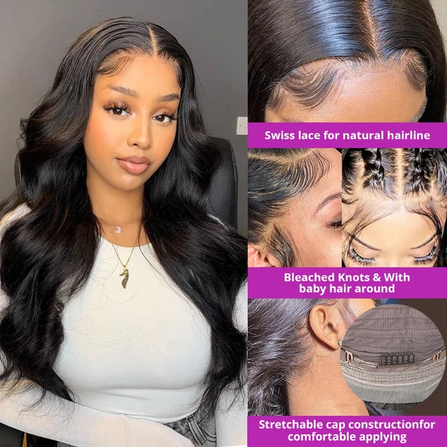 13x6 HD Lace Front Body Wave Wig