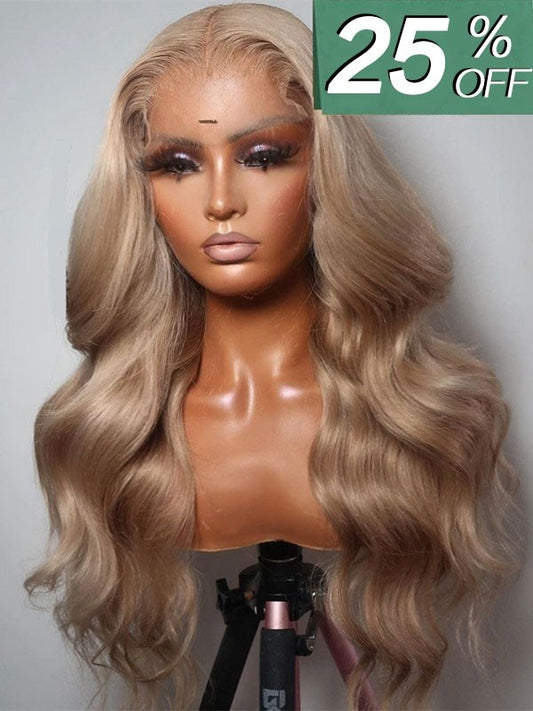 13x4 Frontal Blonde Wig Icy Babe