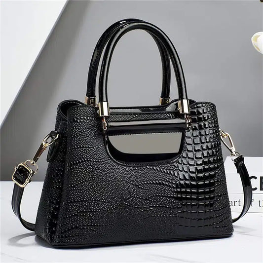 Brand: Trendy Croc Embossed Crossbody Purse